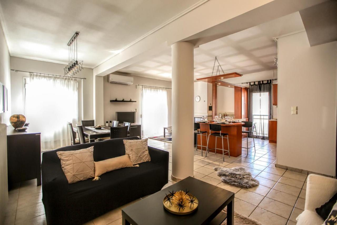 Grand Meteora Central Luxury Apartment 卡兰巴卡 外观 照片