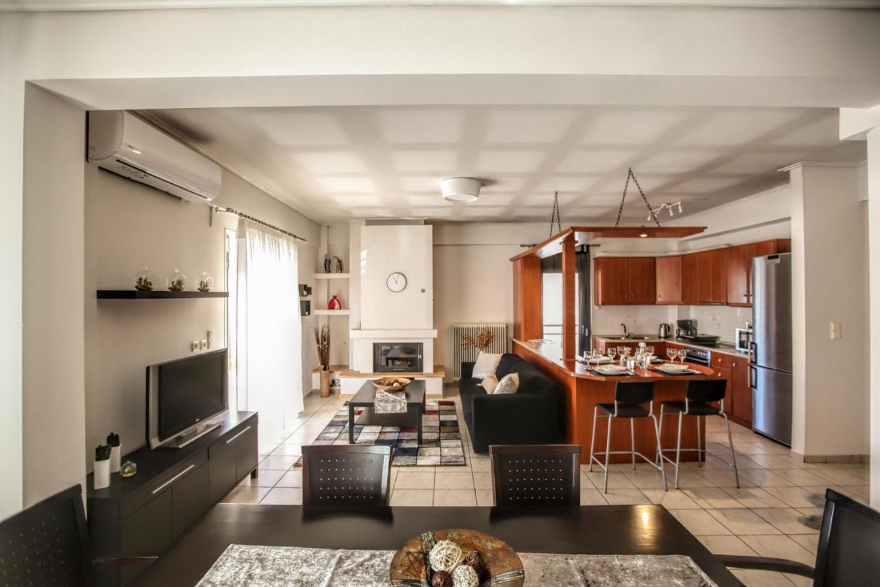 Grand Meteora Central Luxury Apartment 卡兰巴卡 外观 照片