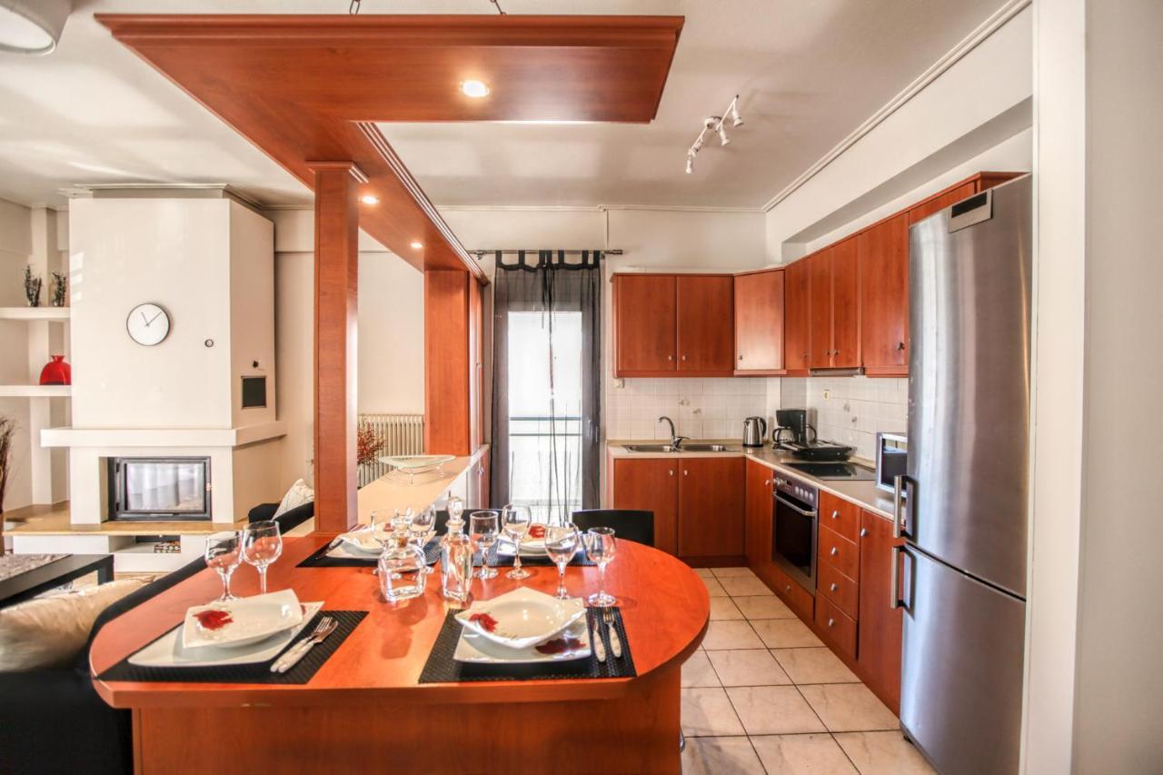 Grand Meteora Central Luxury Apartment 卡兰巴卡 外观 照片