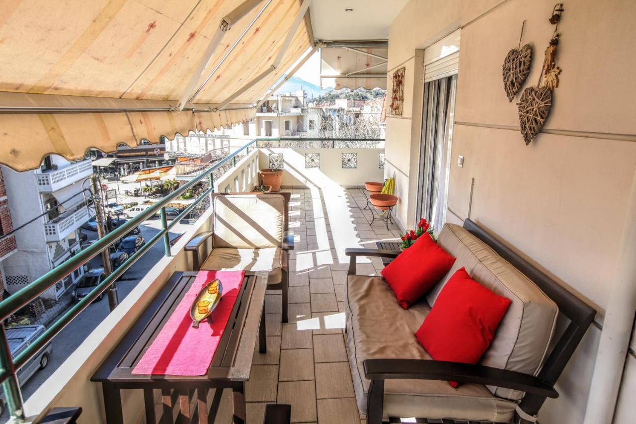 Grand Meteora Central Luxury Apartment 卡兰巴卡 外观 照片